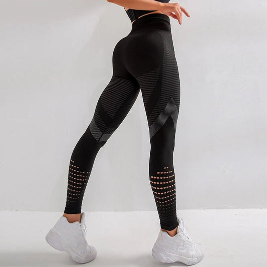 SALSPOR High Waist Push Up Shark Sweatpants