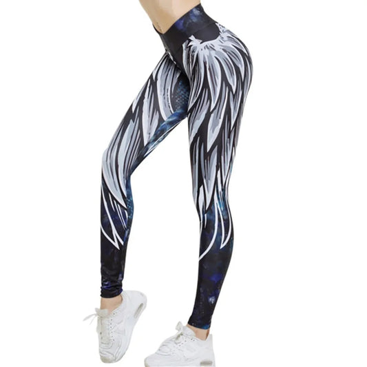 Wing Printed Leggings